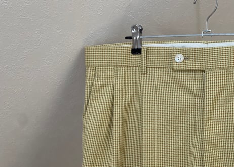 christian dior check wide trousers
