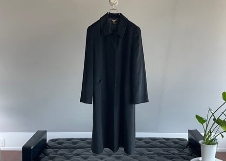 80-90s pure cashmere long coat
