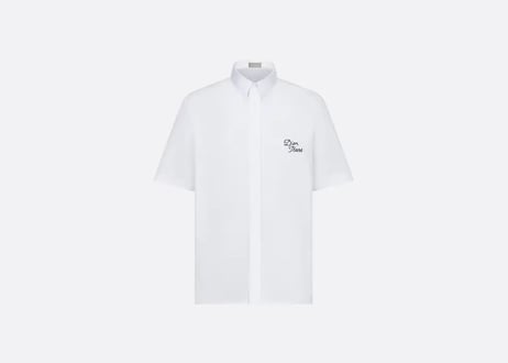dior by "Kim Jones" 2023-24 denim tears embroidery shirt