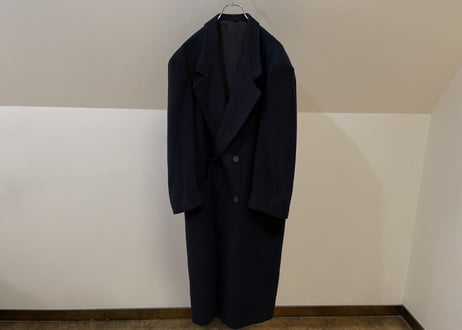 80-90s pure cashmere double long coat #3