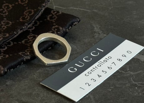 gucci silver ring