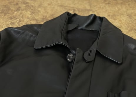 loewe leather coat