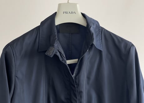 prada nylon coat