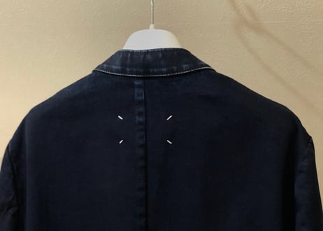 maison margiela 2020ss denim set up suit dead stock