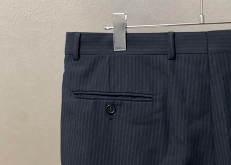 giorgio armani stripe double set up suit