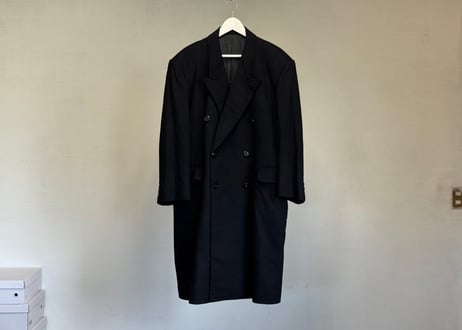pure cashmere double long coat