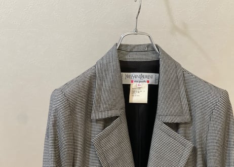 80s yves saint laurent rive gauche coat