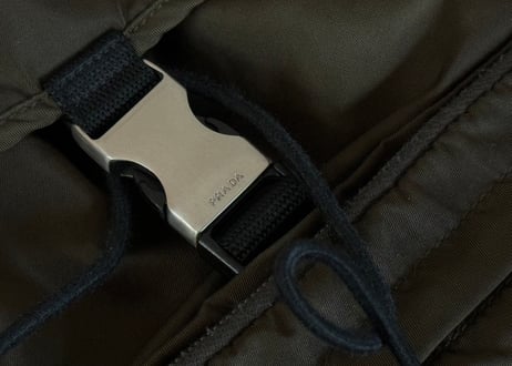 prada back pack