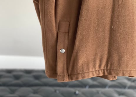 missoni switch corduroy stand collar coat
