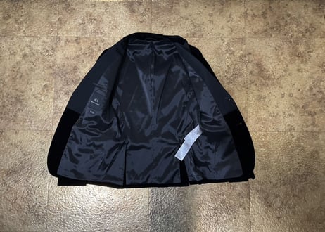 armani exchange 2021aw tuxedo jacket dead stock