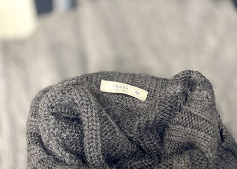 prada gradation knit