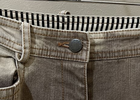 90s lanvin flare denim