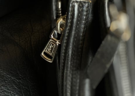 saint laurent leather bag
