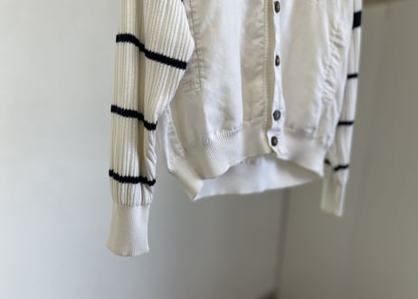 80s givenchy linen cardigan