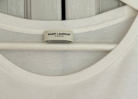 saint laurent 2020ss logo tops