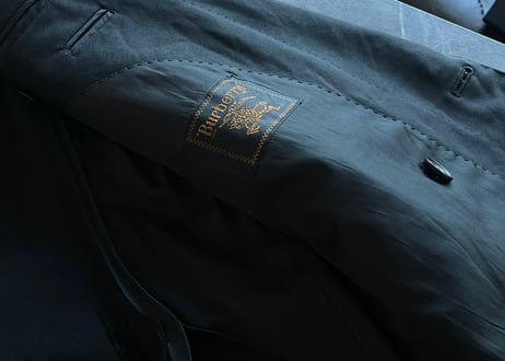 burberry mohair wool double set up suit #2