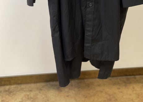 yohji yamamoto s'yte long shirt coat