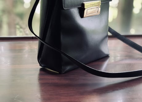 salvatore ferragamo leather bag