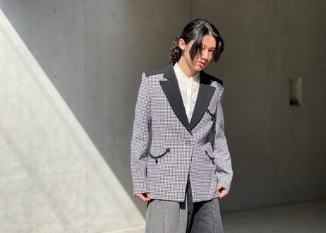 pacp rabamme 2021ss wide lapel jacket dead stock