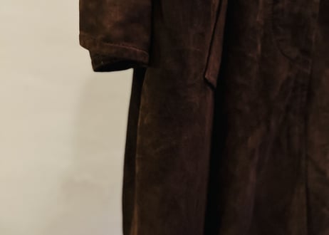 fendi suède coat
