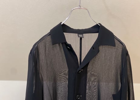 ys see-through long shirt dead stock
