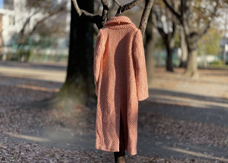 dries van noten tweed coat