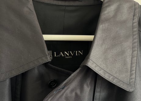 lanvin belted coat