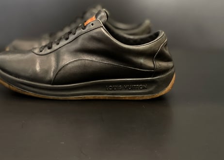 louis vuitton leather sneakers