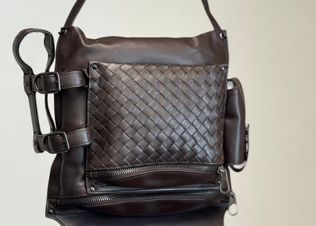 bottega veneta Intrecciato leather bag