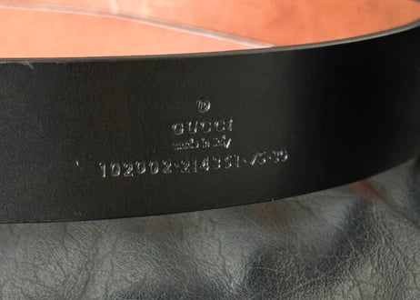 gucci reversible leather belt
