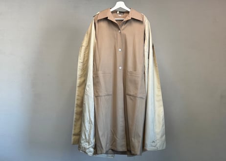 salvatore ferragamo liner layered coat