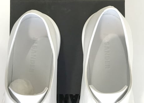 2019ss jilsander white leather shose 41 dead stock