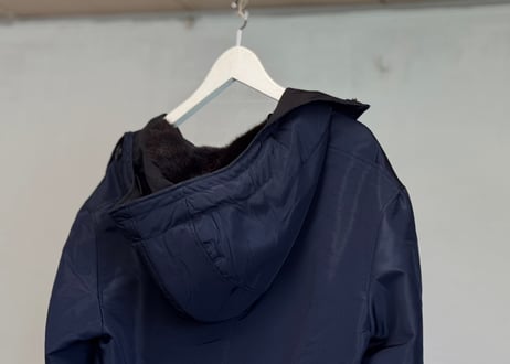 prada triangle logo hoodie