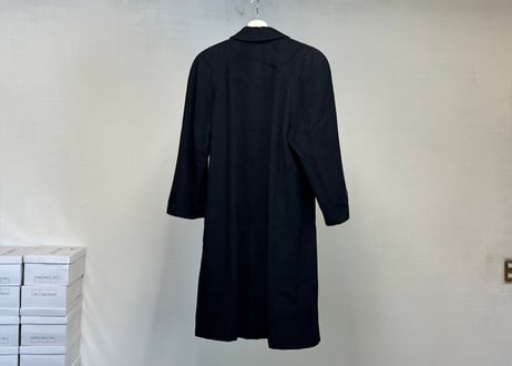 pure cashmere double long coat #F