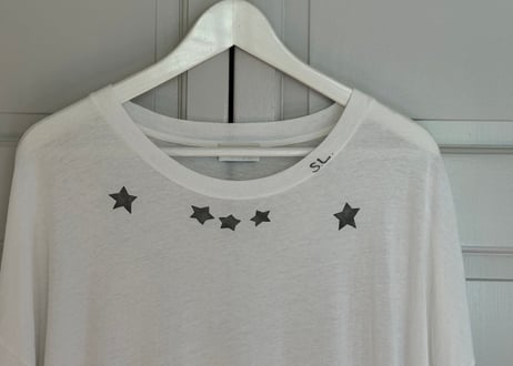 saint laurent 2020ss star tops