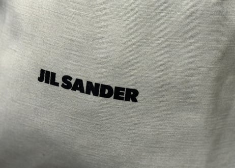 jilsander “大容量” logo bag dead stock