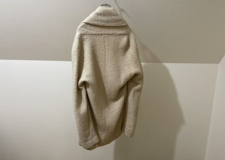 ys shawl collar knit jacket