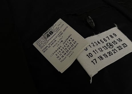 maison margiela 2010ss  "ここのえ期" 5-zip riders jacket