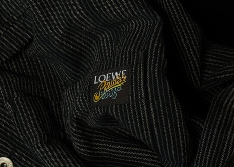 loewe coverall jacket black