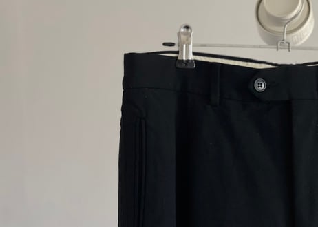 giorgio armani narrow lapel double tuxedo set up suit