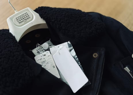 maison margiela leahter double jacket dead stock