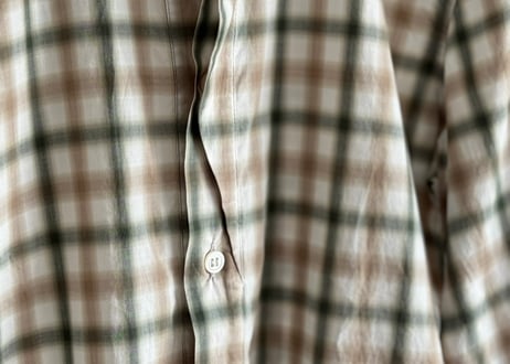 bottega veneta check shirt