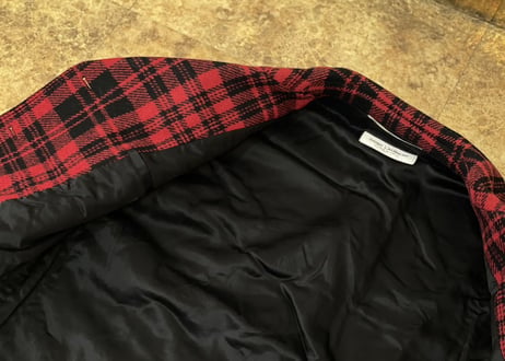 saint laurent paris 2014aw leather switch double coat