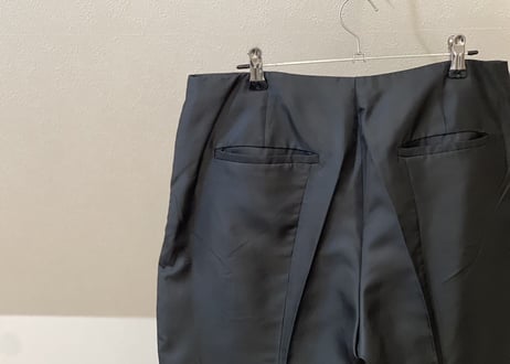 prada silk trousers