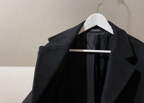 80s valentino "carisma rouge" cashmerewool chesterfield coat