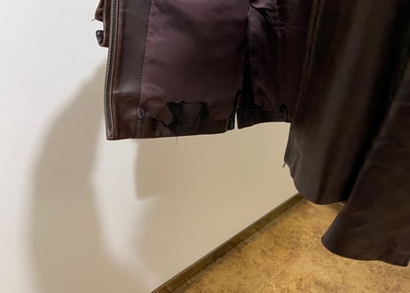 paul smith leather jacket