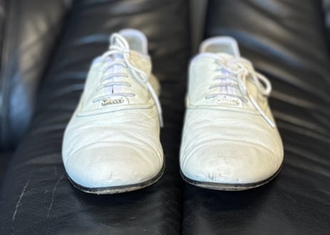 gucci leather shose