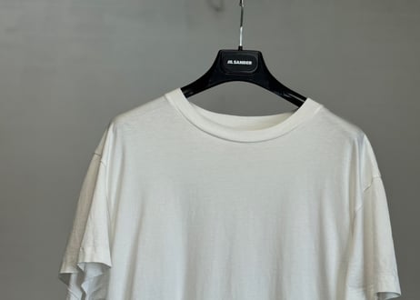 jilsander by mayer drop shoulder logo tops