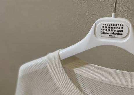 maison margiela 2020ss over size mesh knit dead stock