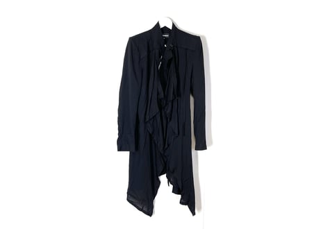 2019ss ann demeulemeester drape  light coat dead stock
